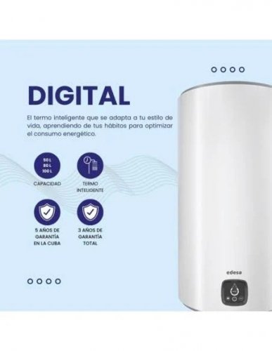 Termo Edesa Digital 100L
