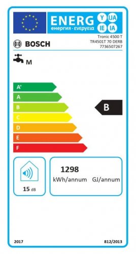 Termo Eléctrico Bosch TR4501T 70
