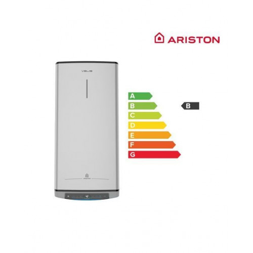 Termo eléctrico vertical/ horizontal Ariston 100 litros - VELIS DRY WIFI 100 Gris