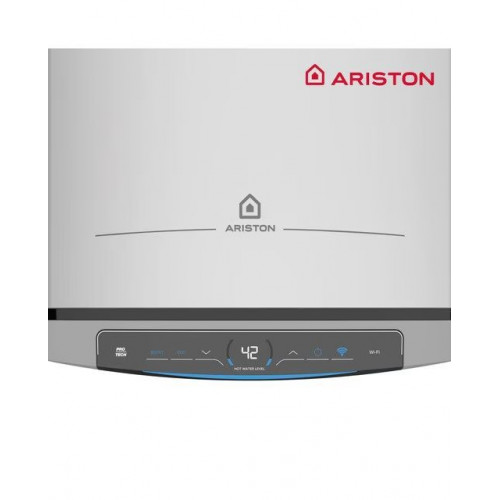 Termo eléctrico vertical/ horizontal Ariston 100 litros - VELIS DRY WIFI 100 Gris
