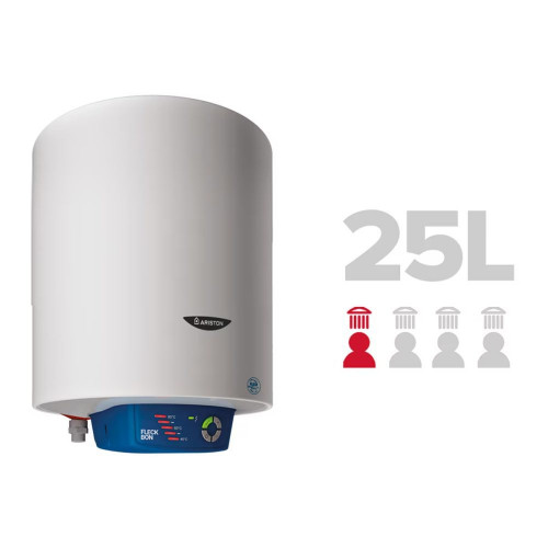 Termo eléctrico vertical/horizontal Ariston 25 litros - FLECK BON 25 EU2 Blanco