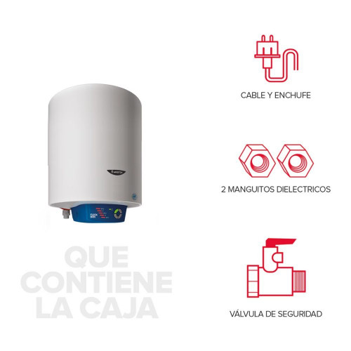 Termo eléctrico vertical/horizontal Ariston 25 litros - FLECK BON 25 EU2 Blanco