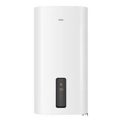 Termo Eléctrico Vertical/Horizontal Haier ES100V-FE1W, Wifi, con capacidad de 100 litros Blanco