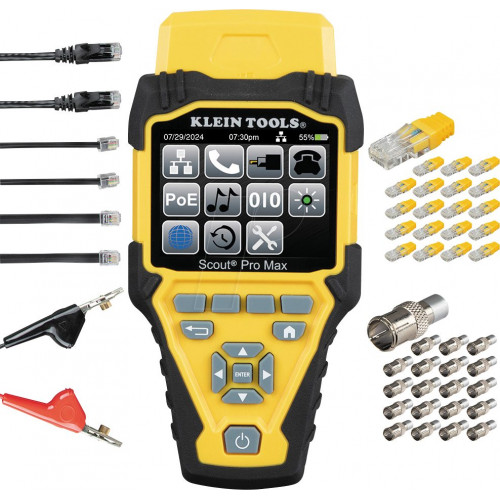 Test device with remote set