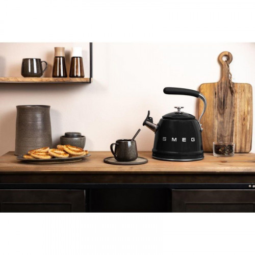 Tetera Smeg WKF01BL 2,3 L Negro Acero Inoxidable