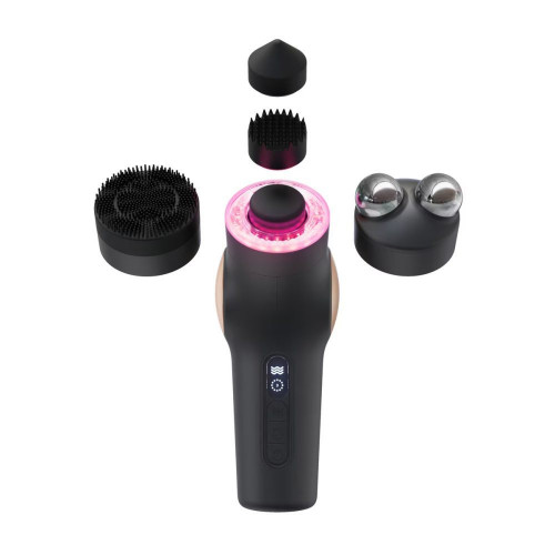 Theraface PRO dispositivo de tonificación facial de Therabody Negro