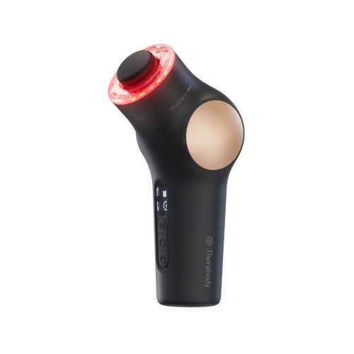 Theraface PRO dispositivo de tonificación facial de Therabody Negro