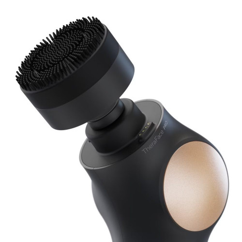 Theraface PRO dispositivo de tonificación facial de Therabody Negro