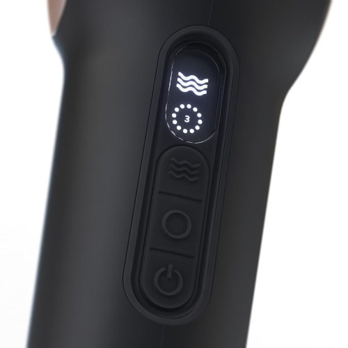 Theraface PRO dispositivo de tonificación facial de Therabody Negro