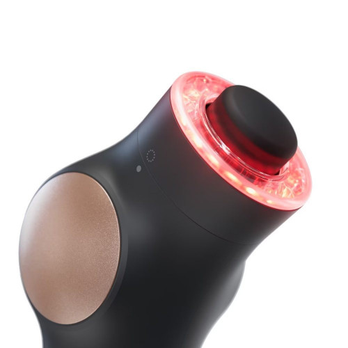 Theraface PRO dispositivo de tonificación facial de Therabody Negro