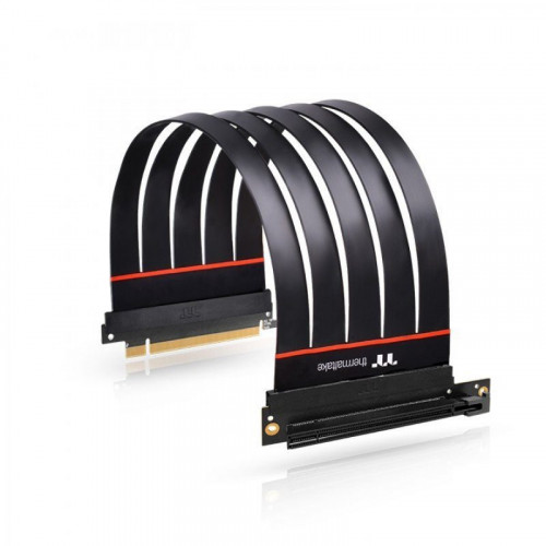 Thermaltake TT Premium Cable Riser PCIe x16 4.0 con Adaptador 90º 30cm