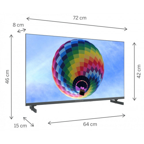 THOMSON 32QG4S14 Negro - TV 32