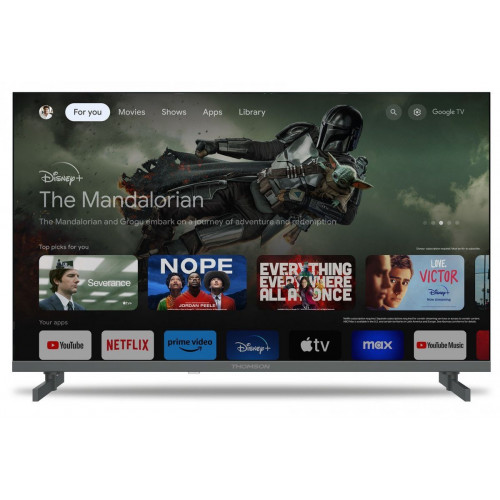 THOMSON 40QG4S14 Negro - TV 40