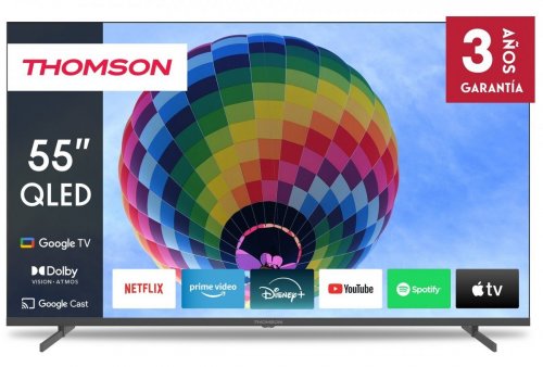 THOMSON 55QG4S14 Gris - TV 55