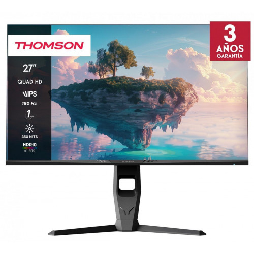 THOMSON M27QG5Y14 Negro - Monitor 27