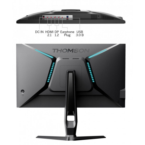 THOMSON M27QG5Y14 Negro - Monitor 27