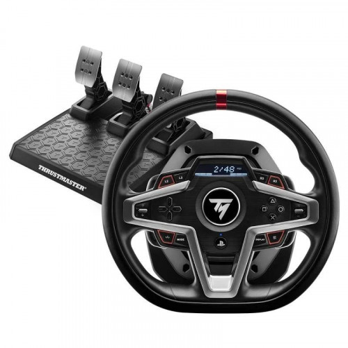 Thrustmaster T248 Volante + Pedales Magnéticos para PS4/PS5/PC