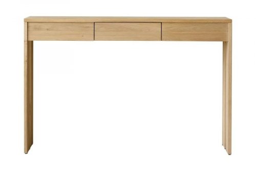 Tikamoon consola de roble 120 cm