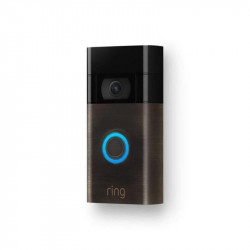 Timbre Inteligente Ring Video Doorbell Bronce WiFi 1080p Visión Nocturna Alexa 2 Vías