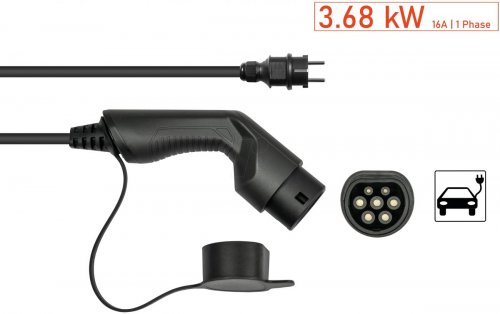 Tipo 2 cable, para vehículos eléctricos e híbridos