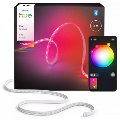 Tira de luz inteligente Philips Flux 5 m Bluetooth/Zigbee Blanco