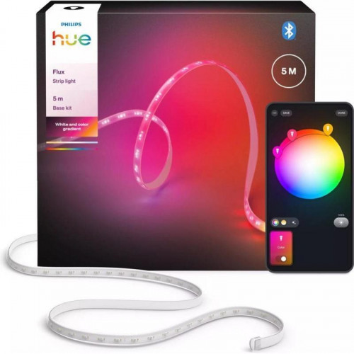 Tira de luz inteligente Philips Flux 5 m Bluetooth/Zigbee Blanco