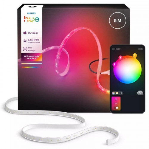 Tira de luz inteligente Philips Flux 5 m Bluetooth/Zigbee IP67