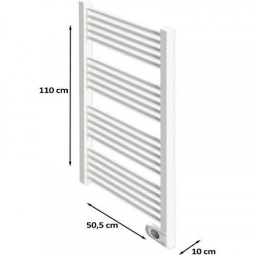 Toallero Eléctrico Hjm Noor 750W Protección IP24 Bajo Consumo Montaje Pared