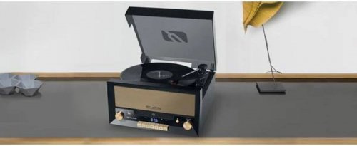 Tocadiscos Bluetooth Muse MT-110 B Negro