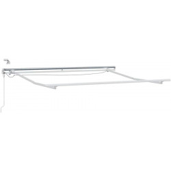 Toldo de Aluminio blanco Vidaxl