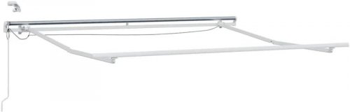 Toldo de Aluminio blanco Vidaxl