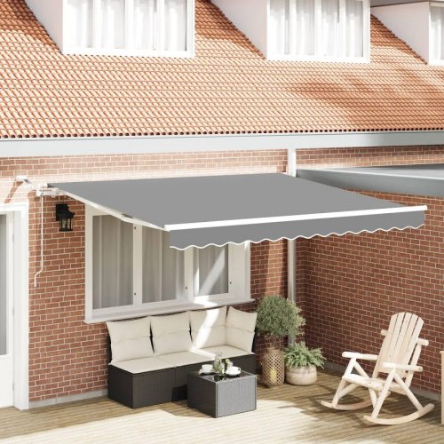 Toldo de Aluminio blanco Vidaxl