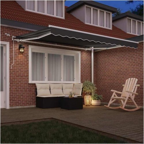 Toldo de Aluminio blanco Vidaxl