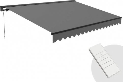 Toldo eléctrica de 4x3m en aluminio