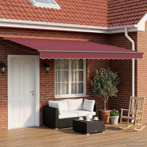 Toldo Eléctrico Retráctil Vidaxl
