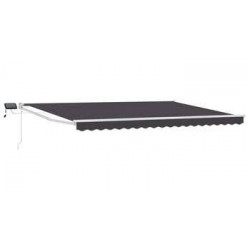 Toldo manual retráctil con Leds Vidaxl