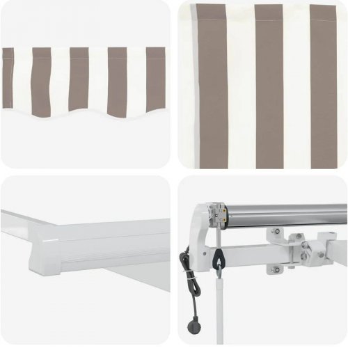 Toldo manual Retráctil Vidaxl