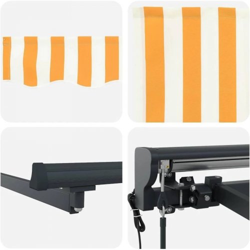Toldo Retráctil Eléctrico Vidaxl