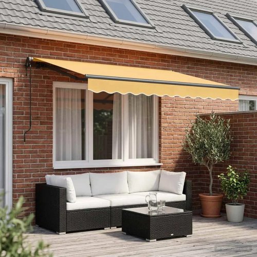 Toldo retráctil Vidaxl