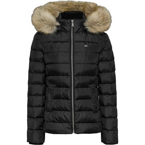 Tommy Hilfiger Faux Faur Hooded Down-Filled Fitted Jacket (DW0DW18312)
