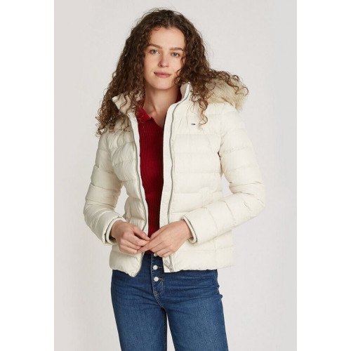 Tommy Hilfiger Faux Faur Hooded Down-Filled Fitted Jacket (DW0DW18312)