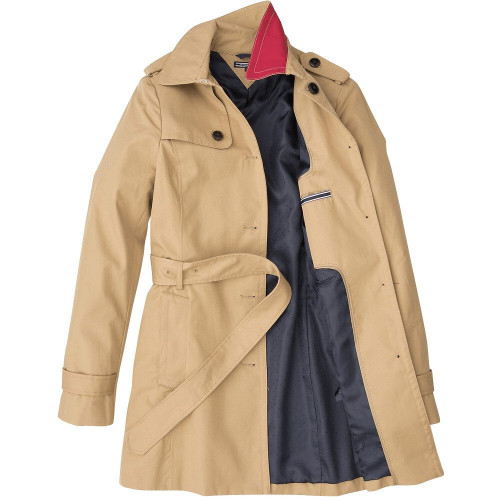 Tommy Hilfiger Heritage Single Breasted Trench Coat (WW0WW24966)