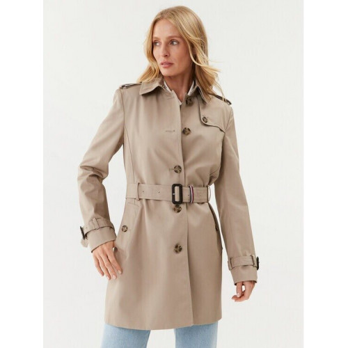 Tommy Hilfiger Heritage Single Breasted Trench Coat (WW0WW24966)