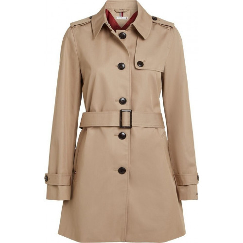Tommy Hilfiger Heritage Single Breasted Trench Coat (WW0WW24966)