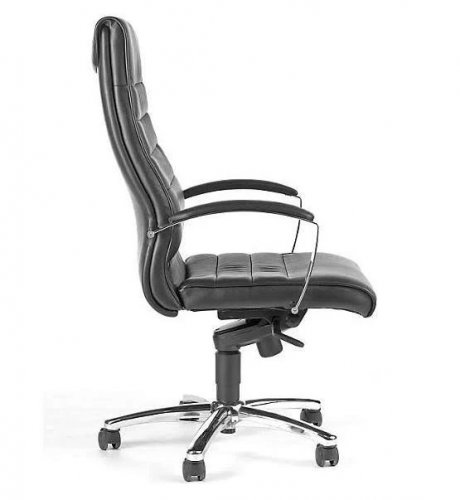 Topstar Sillón ejecutivo piel negra