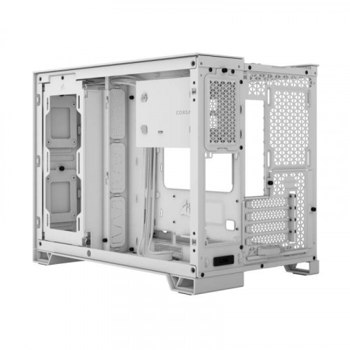 Torre Corsair Midi Tower ATX Blanca Ventana Lateral Enfriamiento Líquido USB-C