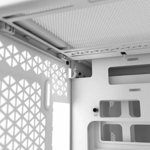 Torre Corsair Midi Tower ATX Blanca Ventana Lateral Enfriamiento Líquido USB-C
