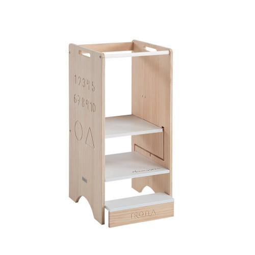 Torre de aprendizaje convertible Micuna Micussori Madera / Blanco