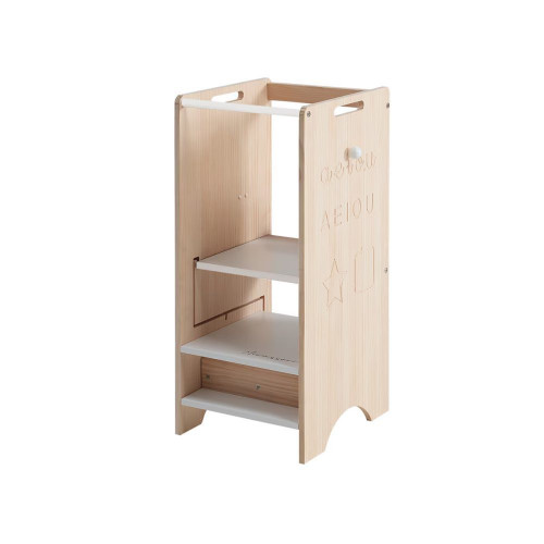 Torre de aprendizaje convertible Micuna Micussori Madera / Blanco