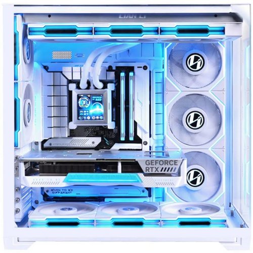 Torre E-ATX Lian Li O11 Vision Compact White